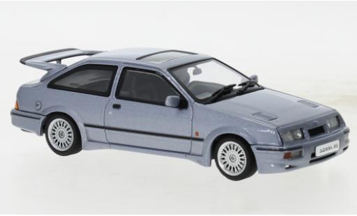 Ford Sierra 1/43 AUTOart RS Cosworth metallise blu clair 1986 modellino in miniatura
