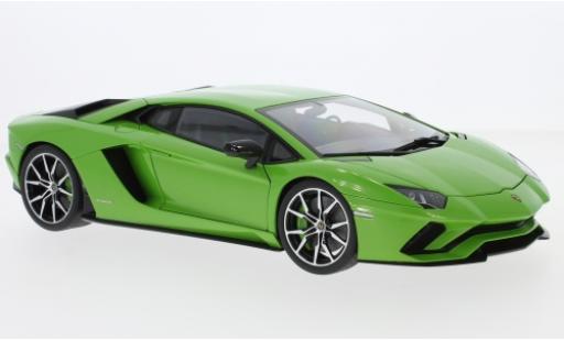 Lamborghini Aventador 1/18 AUTOart S metallise verde 2017 modellino in miniatura