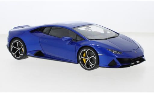 Lamborghini Huracan 1/18 AUTOart EVO metallise blu 2019 modellino in miniatura