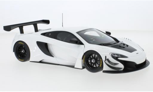 McLaren 650 1/18 AUTOart S GT3 bianco/nero 2017 modellino in miniatura