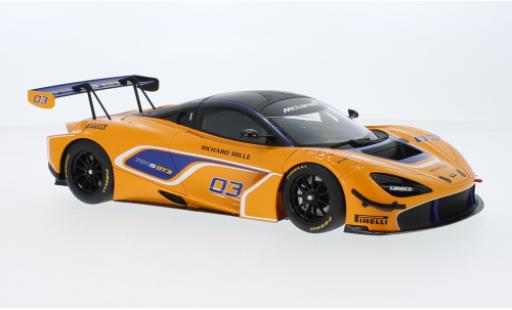 McLaren 720 1/18 AUTOart S GT3 orange 2019 modellino in miniatura