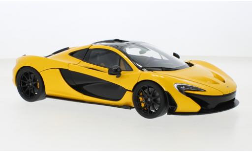 McLaren P1 1/18 AUTOart metallise giallo 2013 modellino in miniatura