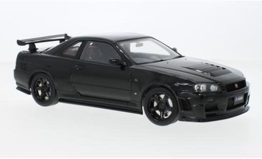 Nissan Skyline 1/18 AUTOart GT-R (R34) Z-Tune nero 2005 modellino in miniatura