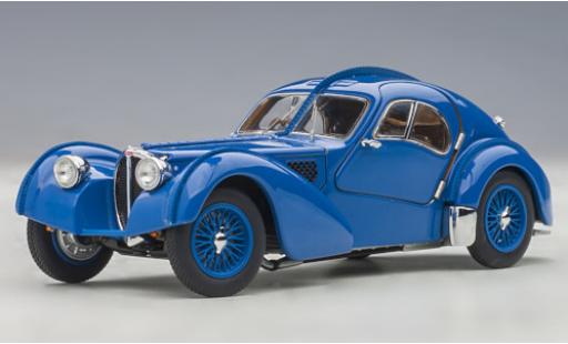 Bugatti 57 1/43 AUTOart SC Atlantic blu RHD 1938 modellino in miniatura