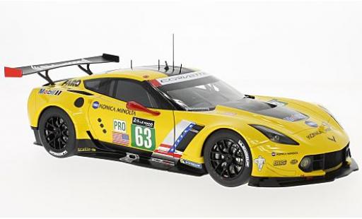 Chevrolet Corvette 1/18 AUTOart C7.R No.63 24h Le Mans 2016 J.Magnussen/A.Garcia/R.Taylor modellino in miniatura