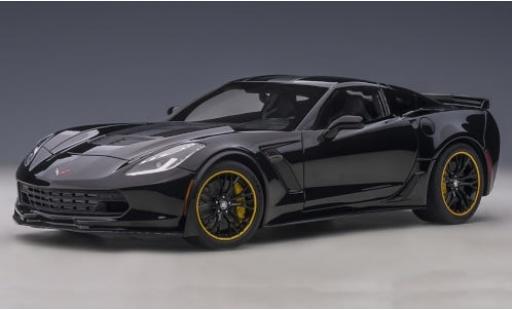 Chevrolet Corvette 1/18 AUTOart (C7) Z06 C7R Edition nero/matt-nero 2015 modellino in miniatura