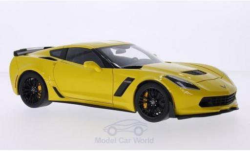 Chevrolet Corvette C7 1/18 AUTOart (C7) Z06 giallo 2014 modellino in miniatura