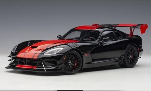 Dodge Viper 1/18 AUTOart 1:28 Edition ACR nero/rosso 2017 modellino in miniatura