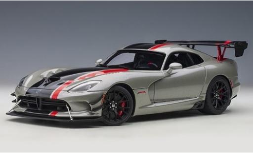 Dodge Viper 1/18 AUTOart ACR metallico grigio/Dekor 2017 modellino in miniatura