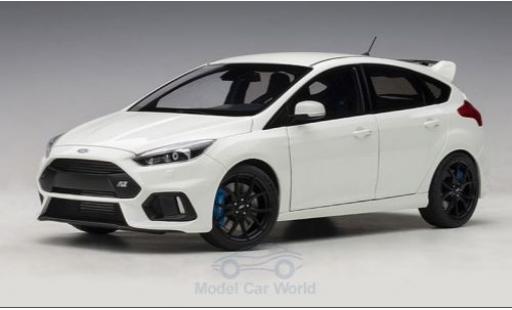 Ford Focus 1/18 AUTOart MKIII RS bianco 2016 modellino in miniatura
