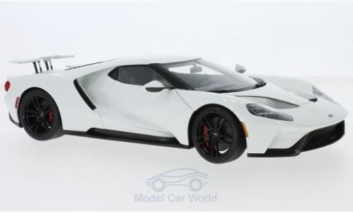 Ford GT 1/18 AUTOart bianco 2017 modellino in miniatura