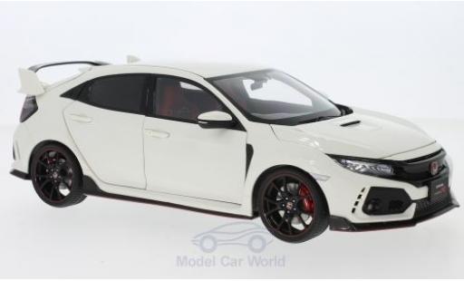 Honda Civic 1/18 AUTOart Type R (FK8) bianco RHD 2017 modellino in miniatura