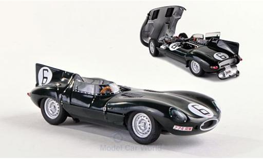 Jaguar D-Type 1/43 AUTOart No.6 24h Le Mans 1955 M.Hawthorn/Bueb modellino in miniatura
