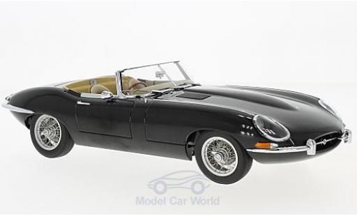 Jaguar E-Type 1/18 AUTOart Roadster Series I 3.8 nero RHD 1961 modellino in miniatura