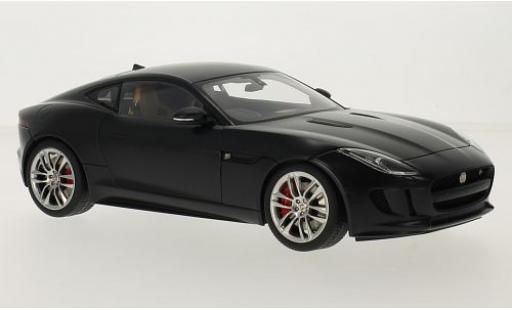 Jaguar F-Type 1/18 AUTOart R Coupe matt-nero RHD 2015 modellino in miniatura