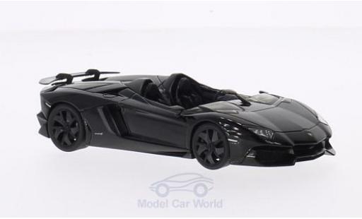 Lamborghini Aventador J 1/43 AUTOart J nero 2012 modellino in miniatura