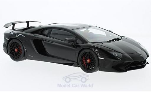 Lamborghini Aventador 1/18 AUTOart LP750-4 SV nero 2015 modellino in miniatura