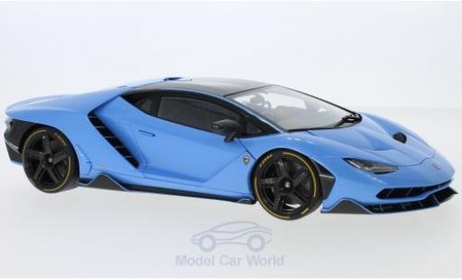 Lamborghini Centenario 1/18 AUTOart metallico blu modellino in miniatura
