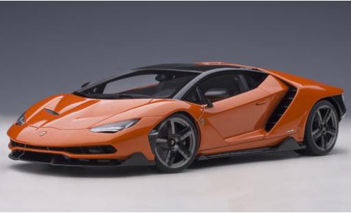 Lamborghini Centenario 1/18 AUTOart metallico orange/carbon 2016 modellino in miniatura