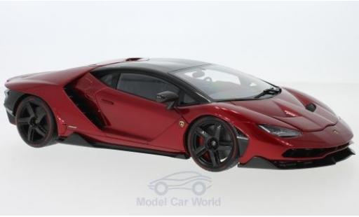 Lamborghini Centenario 1/18 AUTOart metallico rosso 2017 modellino in miniatura