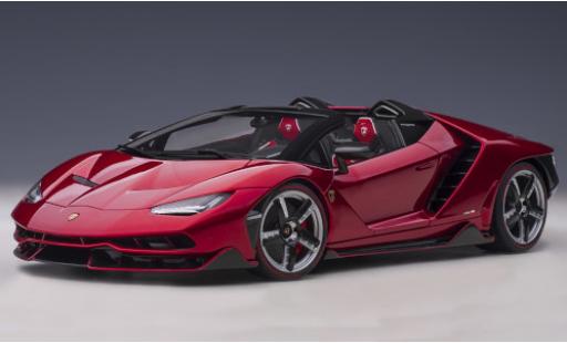 Lamborghini Centenario 1/18 AUTOart Roadster metallico rosso 2016 modellino in miniatura