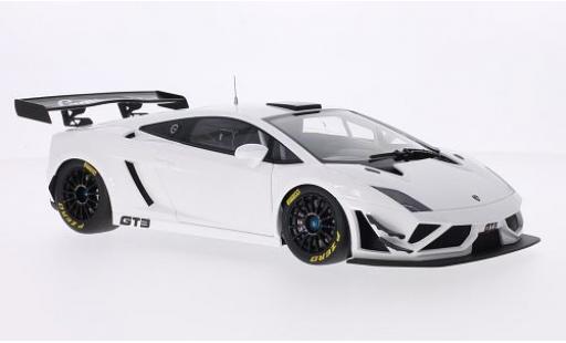 Lamborghini Gallardo 1/18 AUTOart GT3 FL2 bianco 2013 sans Vitrine modellino in miniatura