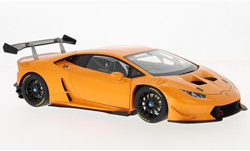 Lamborghini Huracan 1/18 AUTOart LP 620-2 Super Trofeo metallico orange 2016 modellino in miniatura