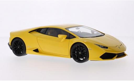 Lamborghini Huracan 1/43 AUTOart LP610-4 metallico giallo 2014 modellino in miniatura