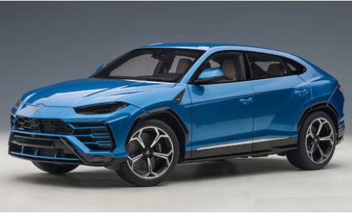Lamborghini Urus 1/18 AUTOart metallico blu 2018 modellino in miniatura