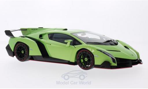 Lamborghini Veneno 1/18 AUTOart metallico verde 2013 modellino in miniatura