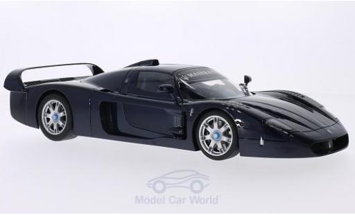 Maserati MC12 1/18 AUTOart metallico blu 2004 modellino in miniatura