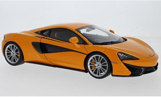 McLaren 570 1/18 AUTOart S orange 2016 avec grigionen Rädern modellino in miniatura