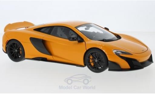 McLaren 675 1/18 AUTOart LT orange 2016 modellino in miniatura