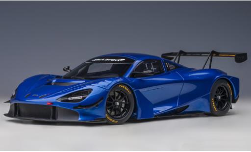 McLaren 720 1/18 AUTOart S GT3 metallico blu 2019 modellino in miniatura