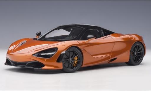 McLaren 720 1/18 AUTOart S metallico orange 2017 modellino in miniatura