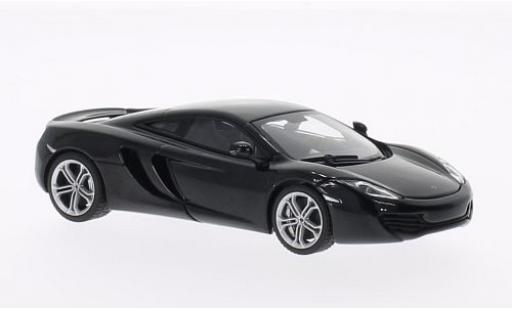 McLaren MP4-12C 1/43 AUTOart nero 2011 modellino in miniatura