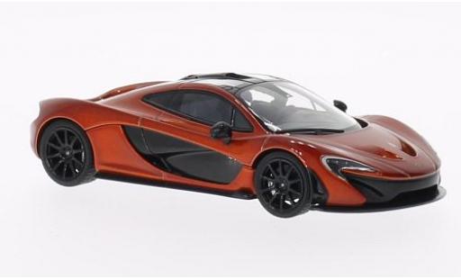 McLaren P1 1/43 AUTOart metallico orange 2011 modellino in miniatura