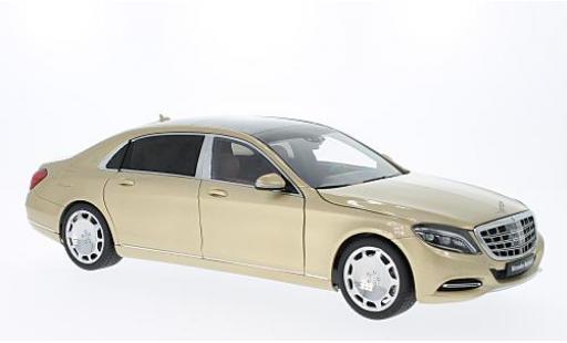 Mercedes CLA 1/18 AUTOart Maybach Classe S (S600) LWB gold 2015 modellino in miniatura