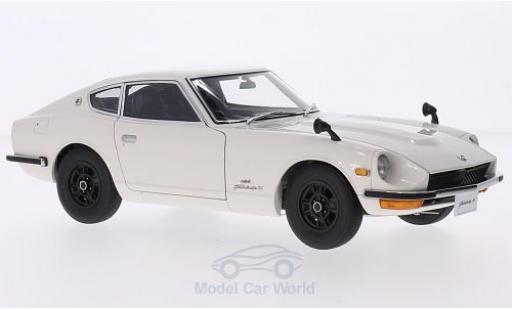 Nissan Fairlady Z S30 1/18 AUTOart 432 (PS30) bianco RHD 1969 modellino in miniatura