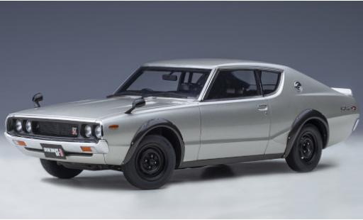 Nissan Skyline 1/18 AUTOart 2000 GT-R (KPGC110) grigio RHD 1973 modellino in miniatura