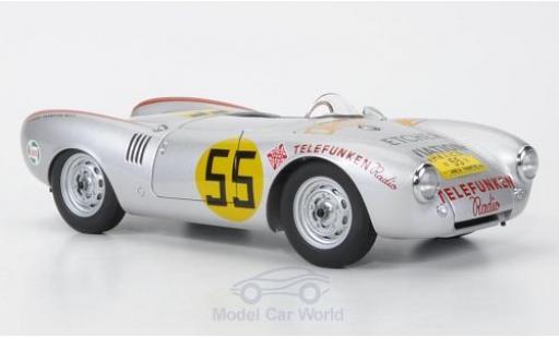 Porsche 550 1954 1/18 AUTOart Spyder No.55 Carrera Panamericana 1954 modellino in miniatura