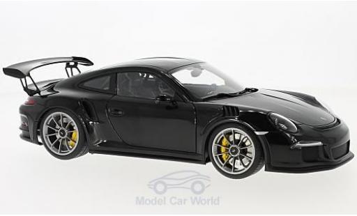 Porsche 991 GT3 RS 1/18 AUTOart 911 () GT3 RS nero 2016 modellino in miniatura