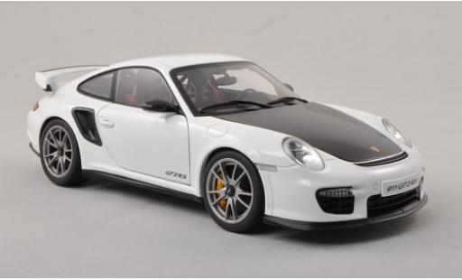 Porsche 997 GT2 RS 1/18 AUTOart 911 () GT2 RS bianco/carbon 2010 modellino in miniatura