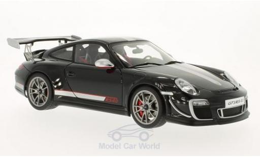 Porsche 997 GT3 RS 1/18 AUTOart 911 () GT3 RS 4.0 nero 2011 modellino in miniatura
