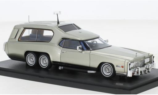Cadillac Eldorado 1/43 AutoCult Sbarro TAG Function Car metallise beige 1978 modellino in miniatura