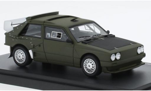 Lancia Delta 1/43 AutoCult S4 Gruppo B Prototipo mattoliv 1984 modellino in miniatura