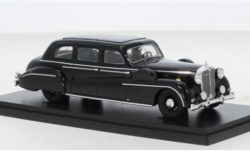 Maybach SW 1/43 AutoCult 38/42 Pullman-Sedan Spohn nero 1940 modellino in miniatura