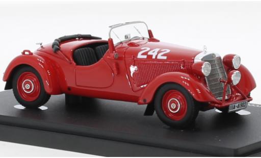 Mercedes 170 1/43 AutoCult VS Geländesportroadster rosso 1938 modellino in miniatura