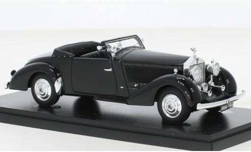 Rolls Royce Phantom 1/43 AutoCult II Continental Binder nero RHD 1930 modellino in miniatura