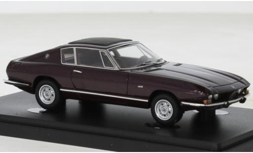 Bmw 2800 1/43 AutoCult Autocult/Avenue 43 GTS Frua metallise rosso 1969 modellino in miniatura